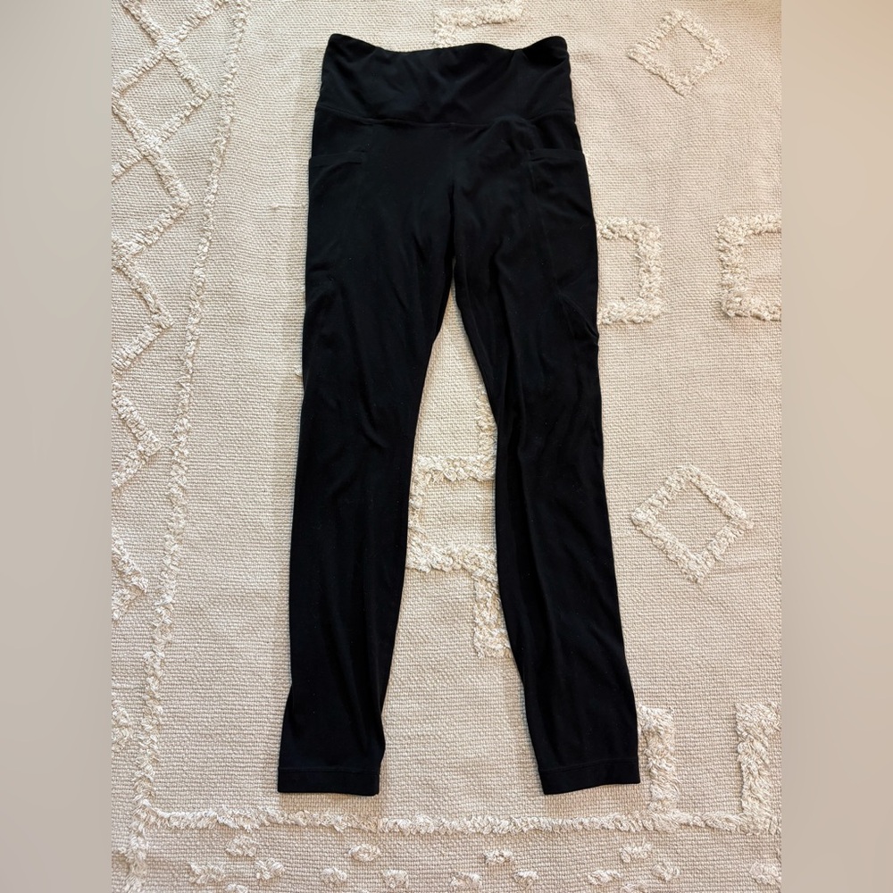 Athleta Black Leggings With Pockets